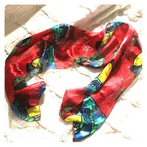 Vintage Pablo Picasso Scarf